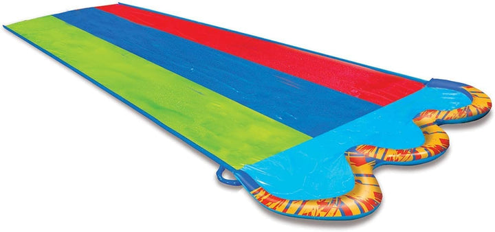 Triple Racer 16 Ft Water Slide-With 3 Bodyboards Included, Multicolor