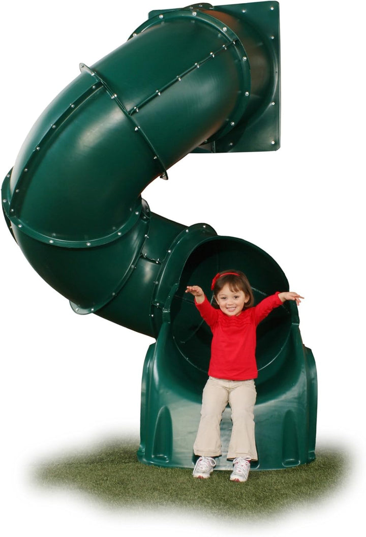 5 Ft Turbo Tube Slide Green