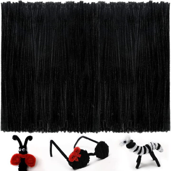 200Pcs 20Colors, Pipe Cleaners, Chenille Stems, Pipe Cleaners for Crafts, Pipe Cleaner Crafts, Art and Craft Supplies
