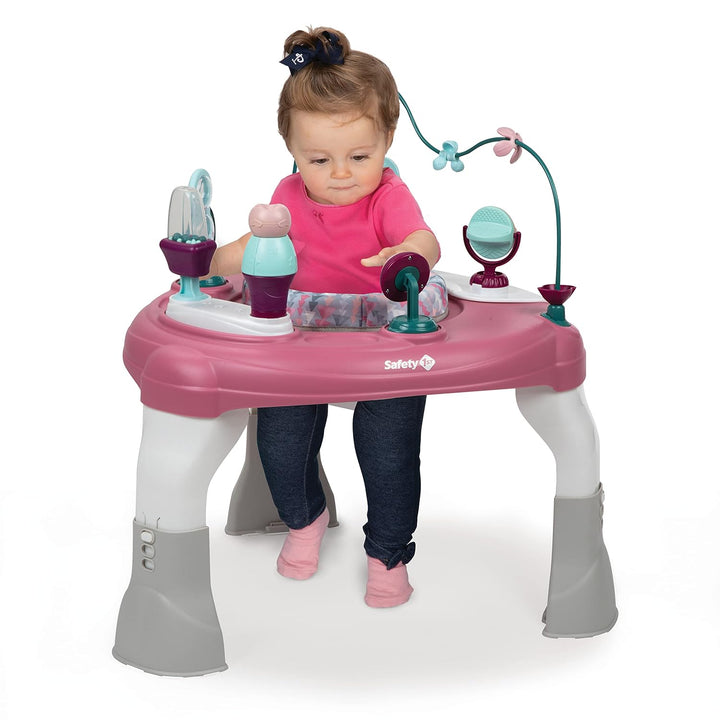 Grow and Go 4-In-1 Stationary Activity Center, Oslo Pink
