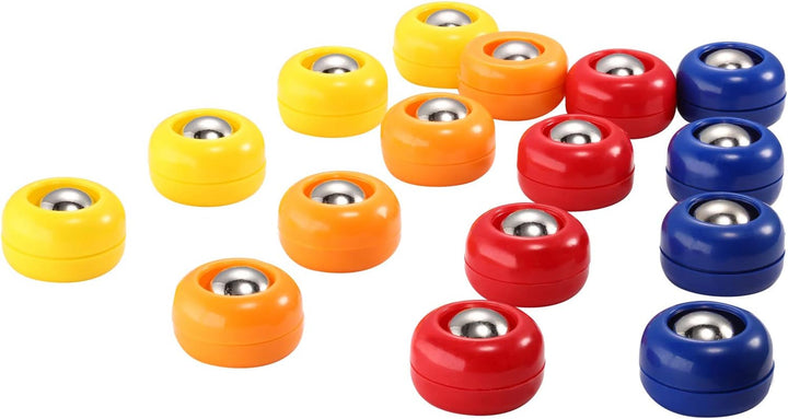Mini Shuffleboard Replacement Pucks Tabletop Equipment Rollers Set Shuffleboard Curling Accessories