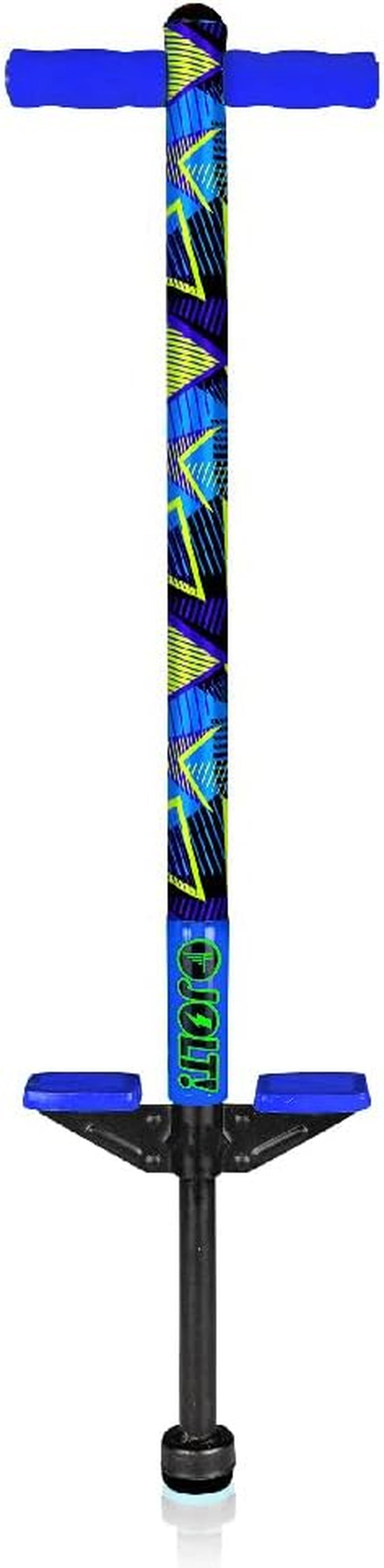 Jolt Pogo Stick for Kids Ages 6 and Up, 40 to 80 Pounds, Perfect for Beginners, Easy Grip Foam Handles, Anti-Slip Foot Pegs, Outdoor Jumper Toys for Boys & Girls, outside Toys for Kids