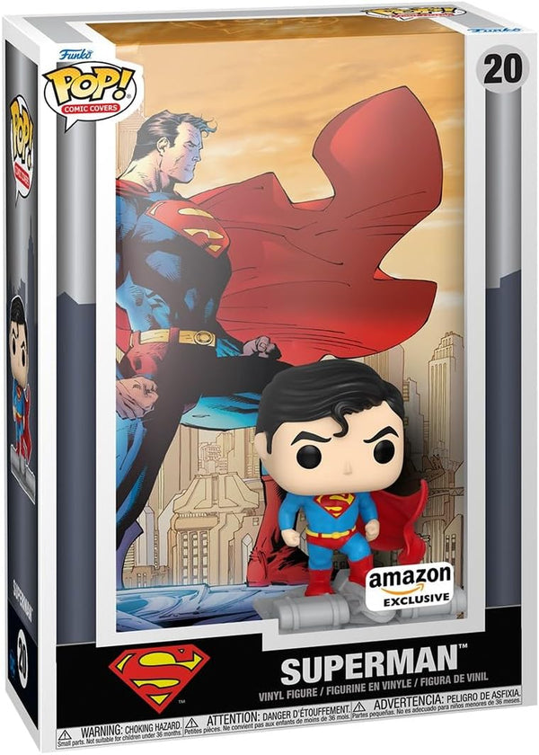 Pop Comic Cover: DC - Superman 85Th Anniversary - DC Comics - Amazon Exclusive - Collectable Vinyl Figure - Gift Idea - Official Merchandise - Toys for Kids & Adults