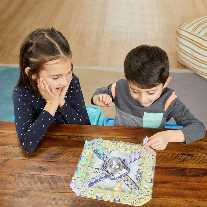 Trouble: Bluey Edition Board Game for Kids, 2-4 Players, Race Bluey, Bingo, Bandit, or Chilli to the Finish, Ages 5 and up (Amazon Exclusive)