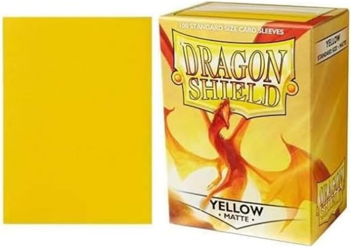 | Standard Size Card Matte Sleeves | 100 CT - Smooth & Tough Premium TCG Sleeves | Compatible with Pokemon, Flesh & Blood, One Piece & Magic the Gathering | Blood Red - Matte