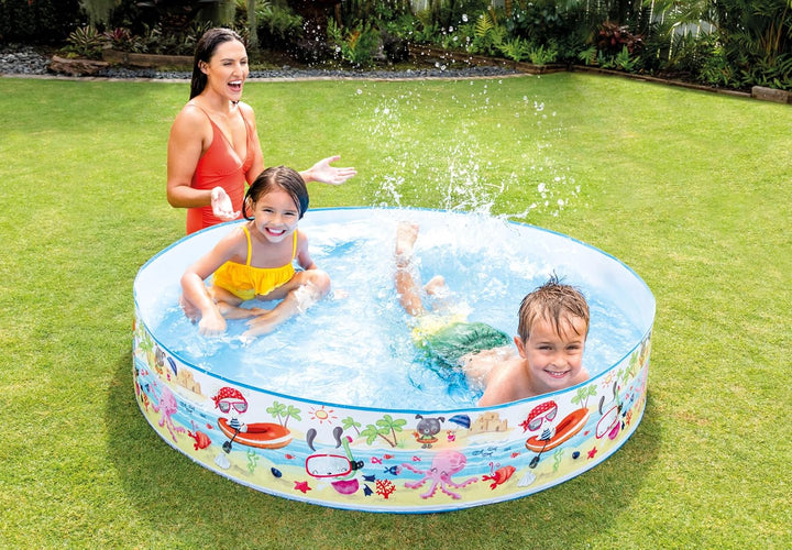 Snorkel Buddies Snapset Pool - 5'X10" (Style May Vary), Multicolor (56451EP)