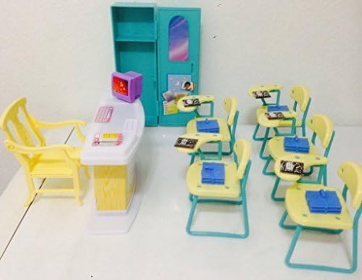 Dollhouse Furniture - Classroom Play Set