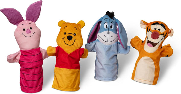Disney Winnie the Pooh Soft & Cuddly Hand Puppets