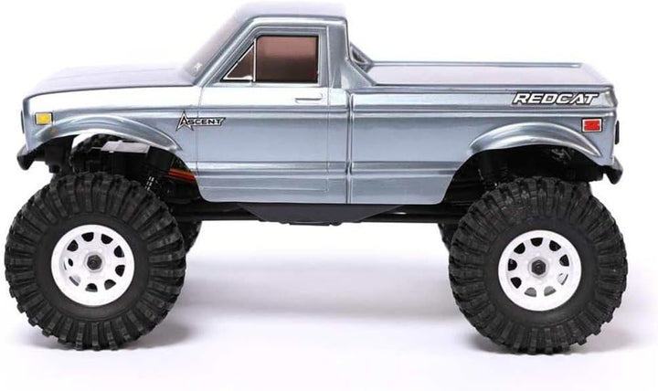 Redcat Ascent-18 1/18 Scale Rock Crawler – High-Torque Mini RC Crawler with Portal Axles, 4WD, Waterproof Electronics, Lipo Battery, RTR – Off-Road Hobby-Grade Remote Control Truck (Red)