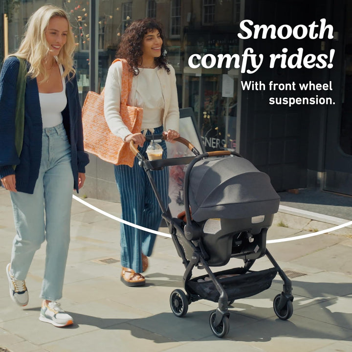 Gomax Next Gen Travel System, Car Seat Stroller Combo, Rear Facing Infant Car Seat, Compact Stroller for Travel