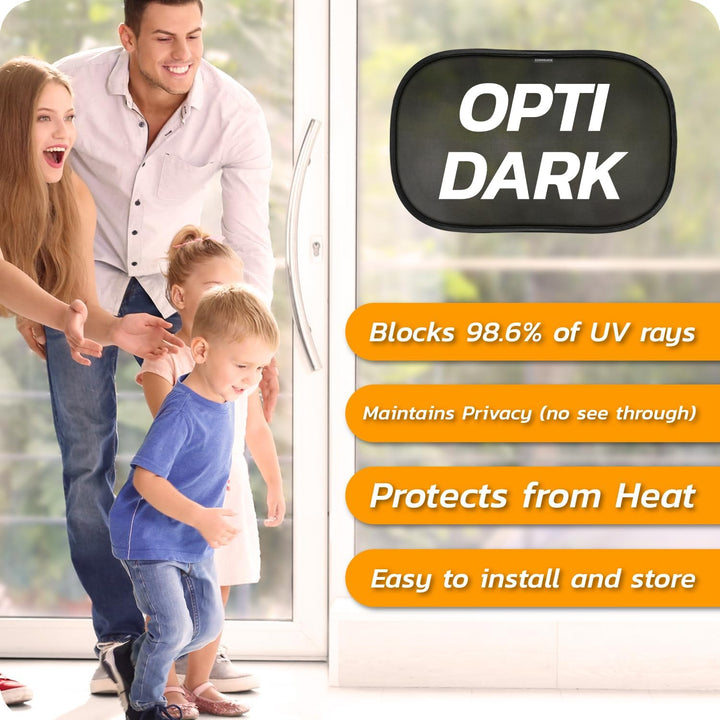 Car Window Shade for Baby with Certified Uv-Protection 2 Pack - 20"X12"