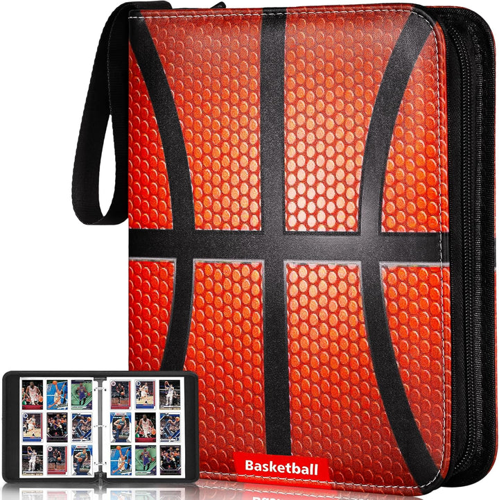 Baseball Card Binder,2024-2025 Sports Trading Card with Sleeves Holder Album,990 Pockets Baseball Card Holder Sheets Display Storage Protectors for Collectors Boys and Girls Gift