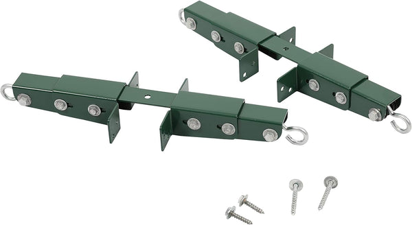 WS 4482 Metal Glider Brackets Pair for Glider Swing Swing Set Attachment, Green