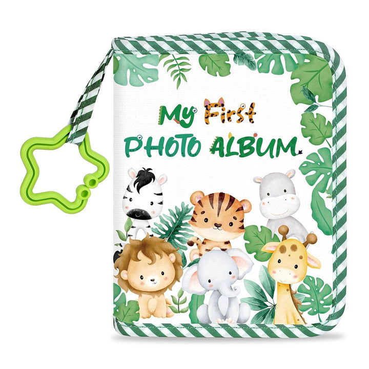 Baby'S My First Family Album Soft Photo Cloth Book Boho Rainbow My First Book of Photos Baby Memory Album Gift Holds 4X6 Pictures for Babies Newborn Toddler & Kids Baby Shower