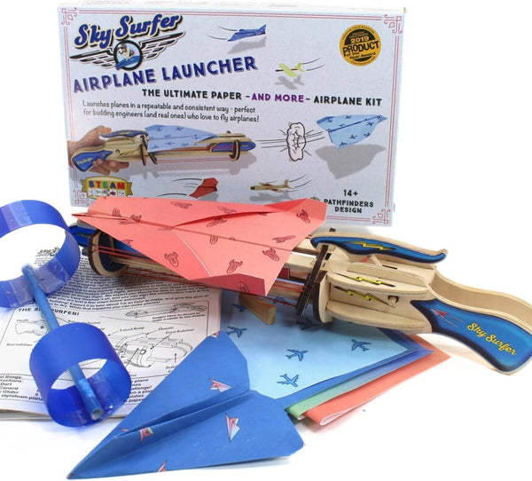 STEM Kit – Paper Airplane Launcher | Science Kits for Kids Age 12-14 | Stem Toys Age 12-14 Physics Toys | Kids Engineering Kit | Learning Resource