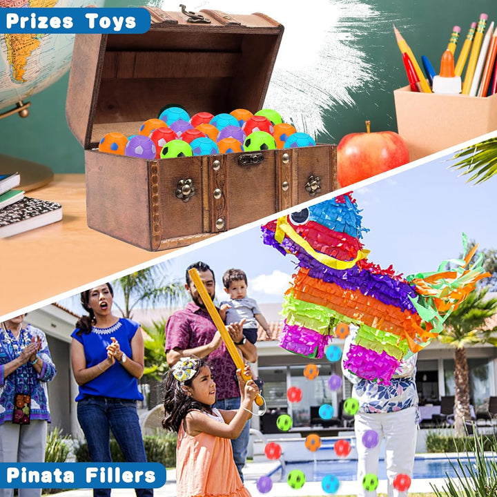 32PCS Fidget Spinner Soccer Balls Sports Birthday Party Favors Bulk for Kids 4-8 8-12 Goodie Treat Bag Stuffers Classroom Treasure Box Toys Carnival Prizes Pinata Fillers Mini Return Gifts