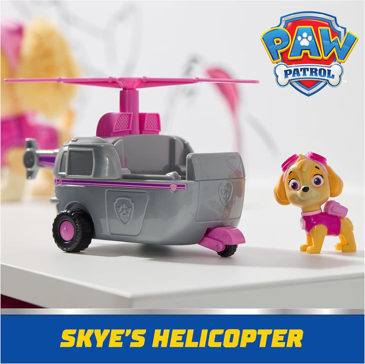 , Skye’S Helicopter, Toy Vehicle with Collectible Action Figure, Sustainably Minded Kids Toys for Boys & Girls Ages 3 and Up