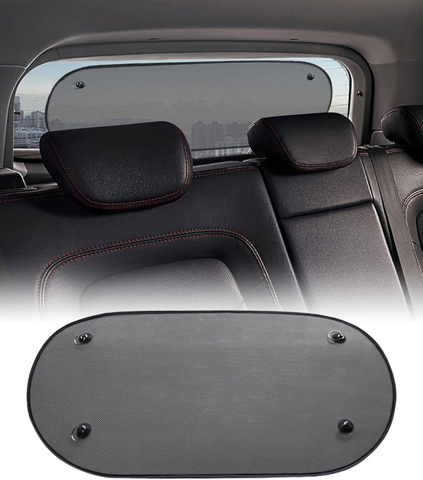 Universal Rear Window Sunshade with Suction Cup, UV Protection Folding Auto Window Shade, Back Window Sun Shade for Car, Car Accessories for Baby, Pets, Children