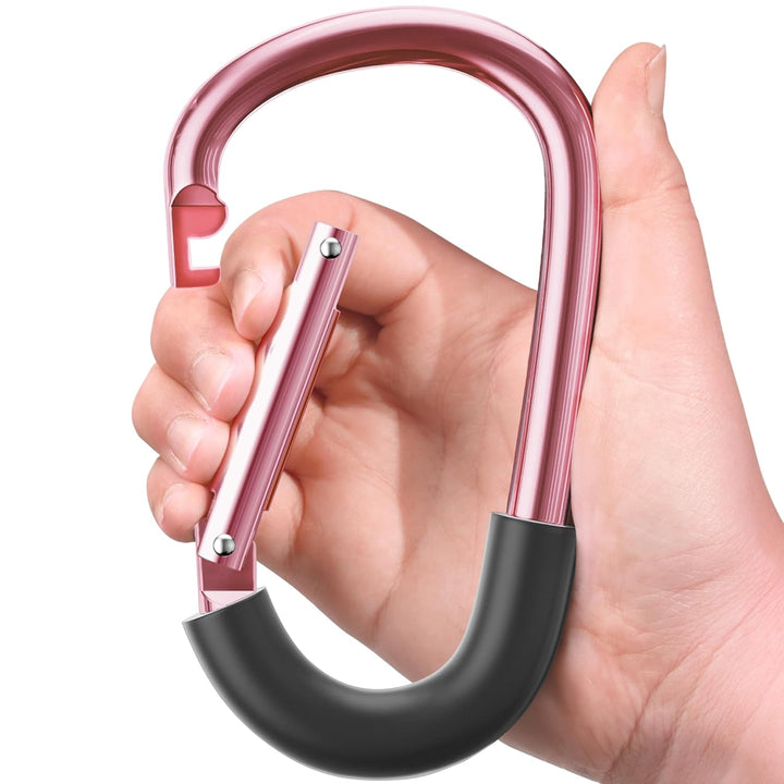 Stroller Hooks, Large Stroller Hooks for Bags, Universal Stroller Clips and Hooks, Mommy Hook for Stroller Heavy Duty, Stroller Accessories for Mom