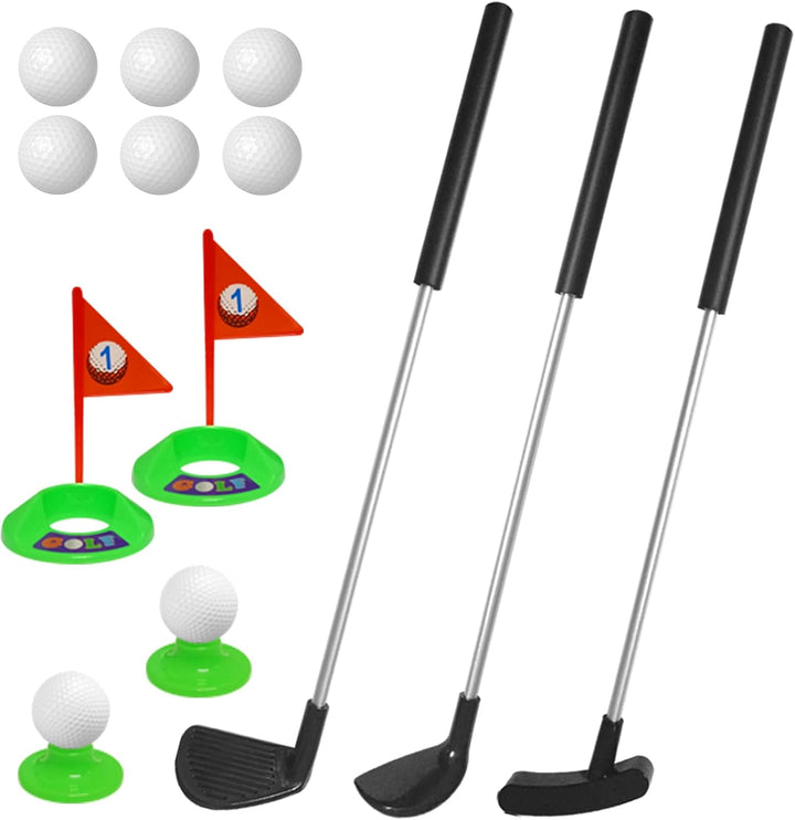 Plastic Mini Golf Clubs for Toddlers,Kids Golf Clubs Set,Outdoor/Indoor Golf Toys Christmas Birthday Present for Boys Girls