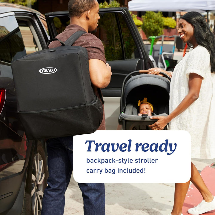 Gomax Next Gen Travel System, Car Seat Stroller Combo, Rear Facing Infant Car Seat, Compact Stroller for Travel