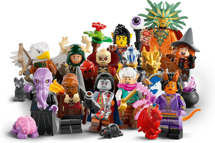Minifigures Dungeons & Dragons 6 Pack - Toy for Boys & Girls Ages 5+ - Collectible Figures for Kids & Adult Fans - Dungeons & Dragons Gift - 66765