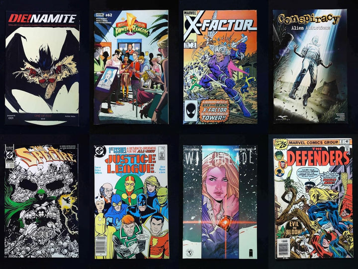 Huge 25+ Comic Book Lot -Marvel, DC, Indies VF+ to NM+ All. No Duplicates. a Fantastic Gift for All!