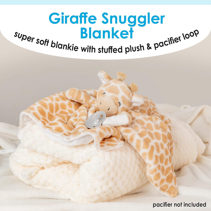 Carter'S Baby Blanket Unisex Loveys for Babies Essentials, Newborn Boys and Girls Security Blankets with Soft Minky Fabric, Snuggle Toy Plush Stuffed Animal - Giraffe