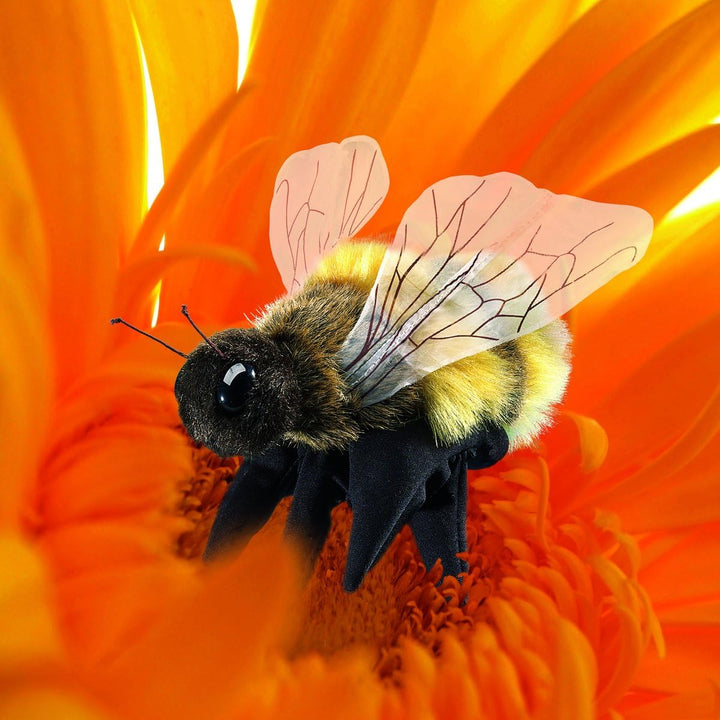 Honey Bee Hand Puppet, Yellow, Black (3028)