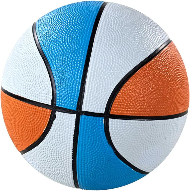 EZ Fold Premium Indoor Arcade Basketball Game with Steel Frame and Polycarbonate Backboard, Dual Shot Electronic Scoring with 6 Size 3 Balls Included, Perfect for Basement Game Rooms