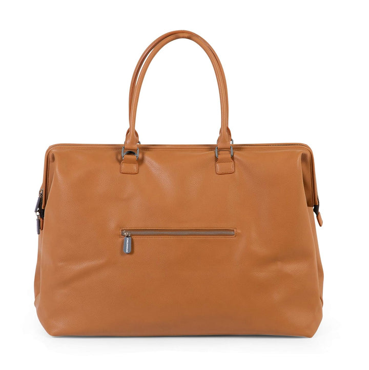the Original Mommy Bag, Large Baby Diaper Bag, Mommy Hospital Bag, Leatherlook Brown