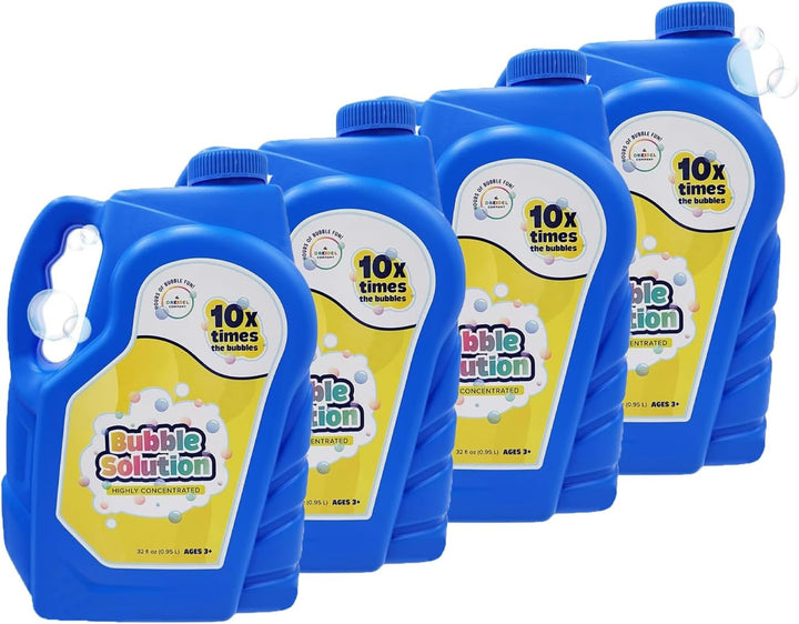 32 Oz Concentrated Bubble Solution, Refills up to 2.5 Gallons, Non-Toxic Concentrated Solution for Bubble Machines, Giant Bubble Wands,Bubble Gun and Blowers