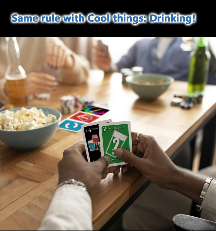 UDRINK! - the Drinking Game Cards for Adults, Fun & Easy Games for Adult Game Nights - Couple Games, Bachelorette Party Games to Get Buzzed Easily - 2024 New Edition -