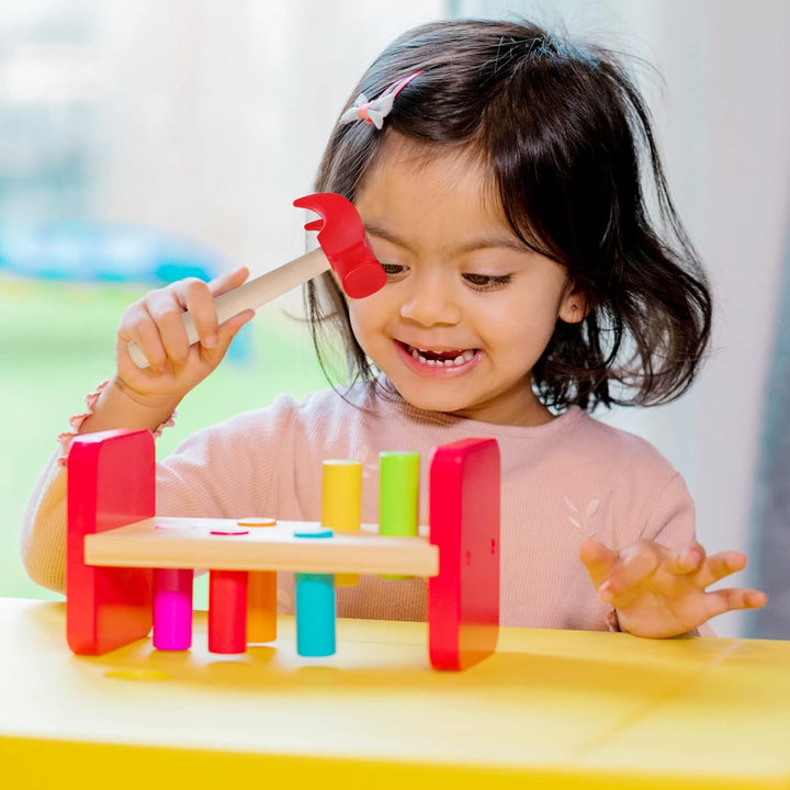 Wooden Hammer Toys Simulation Hammers Maintenance Tools Educational Toys for Kids Birthday Party Games Supplies