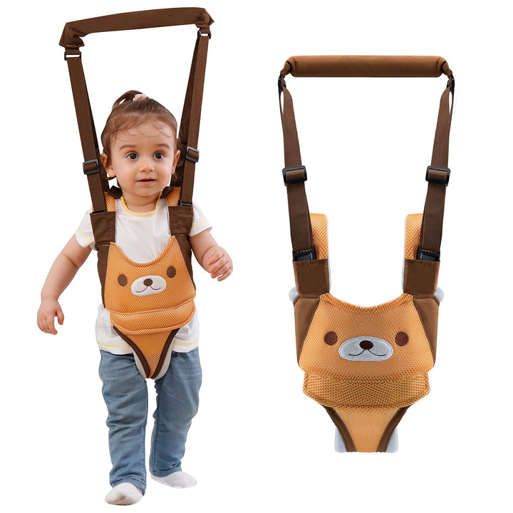 Baby Walking Harness - Handheld Kids Walker Helper - Toddler Infant Walker Harness Assistant Belt - Child Baby Walk Learning Help Support Assist Trainer Tool - for 7-24 Month Old