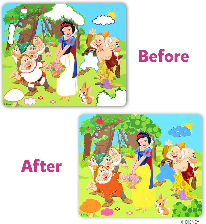 Dot It Sticker Art - Disney Princess, Mess-Free Fun for Kids, 500+ Stickers, Craft Kits, DIY Scrapbooking Activity, Travel Toys, Gifts for Girls & Boys Ages 3, 4, 5, 6, 7