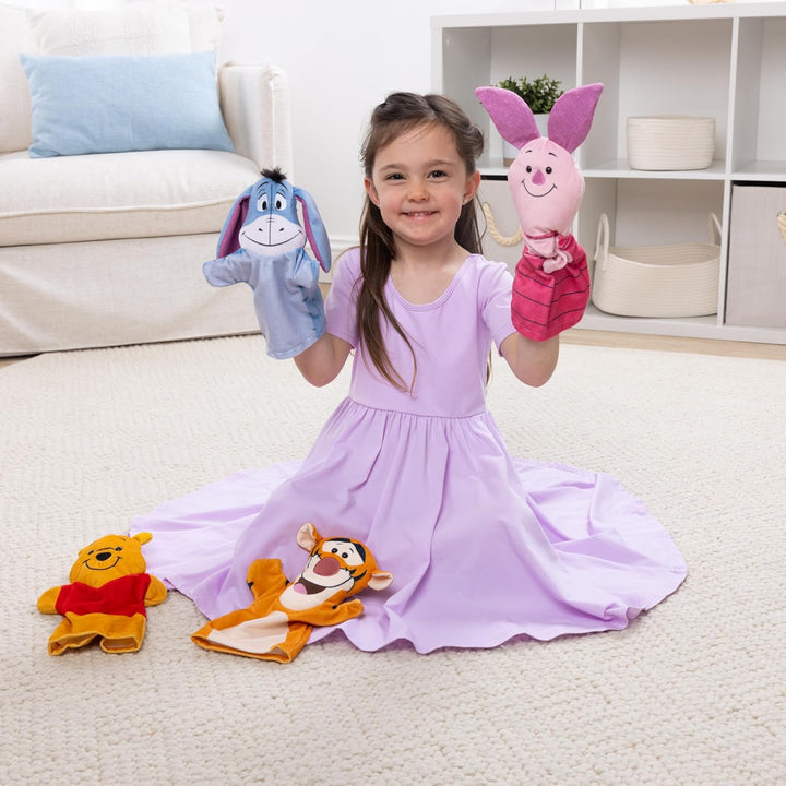 Disney Winnie the Pooh Soft & Cuddly Hand Puppets