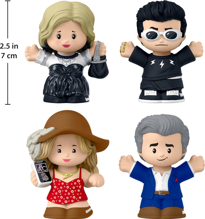 Schitt’S Creek TV Series Special Edition Set for Adults & Fans, 4 Figures in Display Package