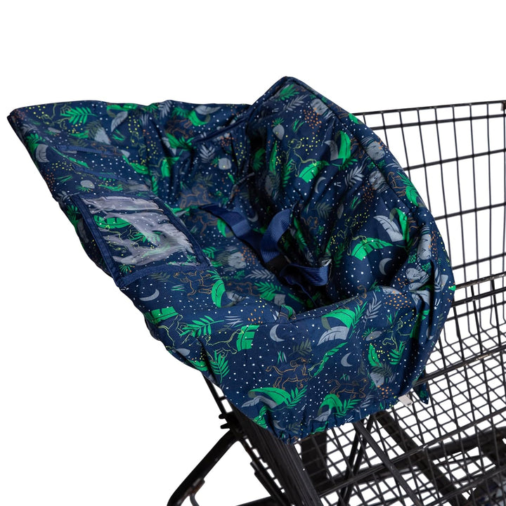Disney Baby by  Shopping Cart & High Chair Cover for Baby, Kids, & Toddler - Cover for Grocery Carts & Restaurants, for Boys & Girls, Universal Fit - Mickey Mouse, Black
