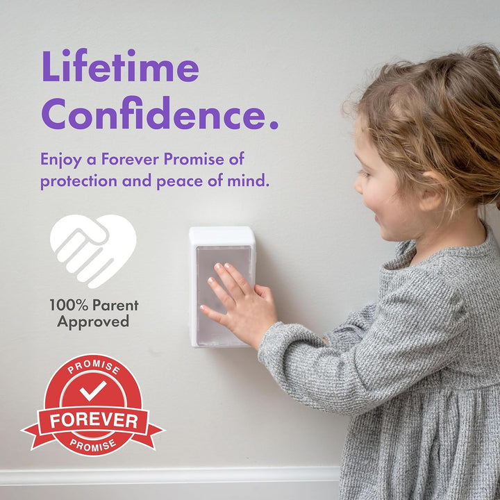 Award Winning Childproof Electrical Outlet Lock Box | Phone Charger Lock Wall Outlet Covers Box | Outlet Covers Baby Proofing | Plug Cover | Baby Outlet Covers | Child Safety