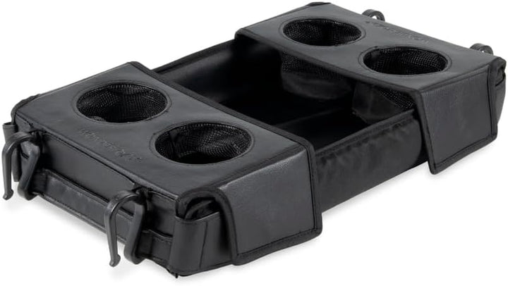 Flex Snack Tray for W4 Stroller Wagon with Convertible Cup Holders & Adjustable Sidewalls to Maximize Space, Easy to Install, Easy to Clean