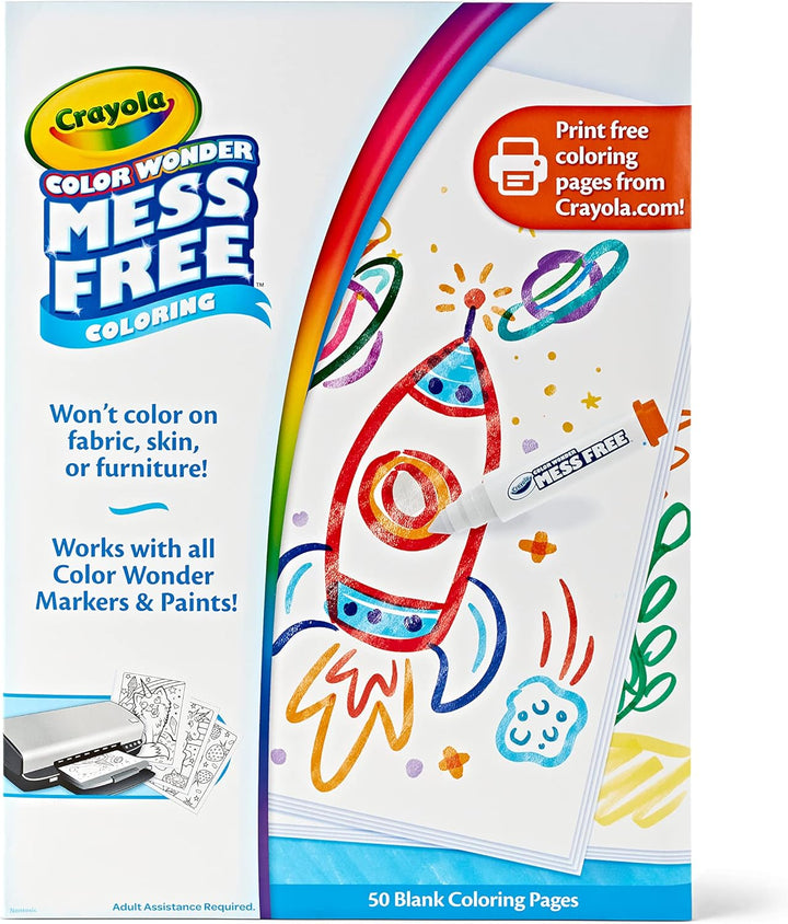 Color Wonder Magic Light Brush, Mess Free Painting Station for Kids, Gift for Kids, Toddler Toys & Activities, Ages 3, 4, 5