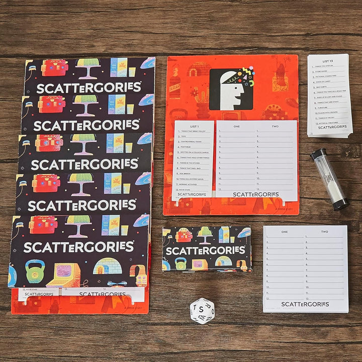 Scattergories Classic Game, Party Game for Adults and Teens Ages 13 and Up, Board Game for 2+ Players