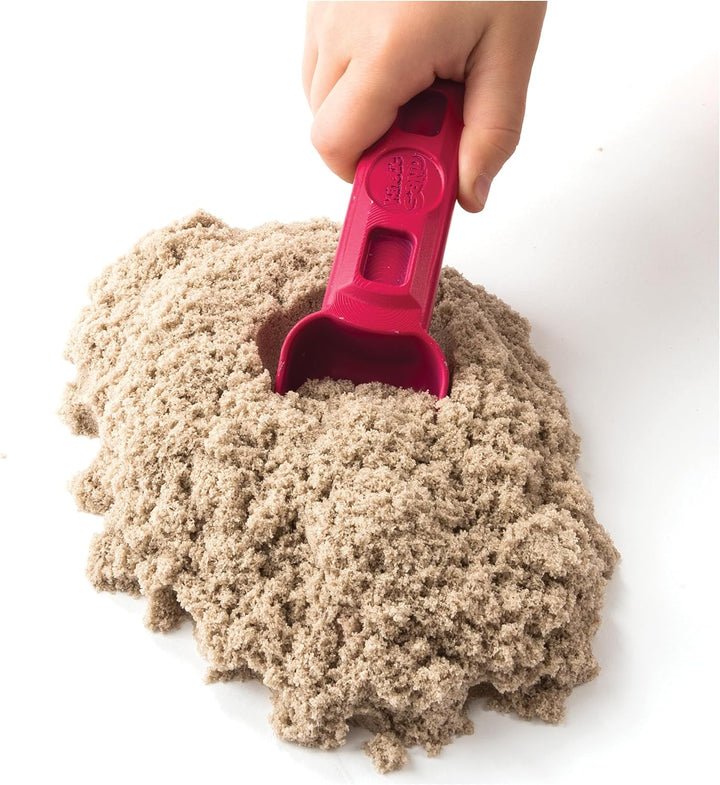 , Folding Sand Box with 2Lbs Play Sand, 7 Molds & Tools, Sensory Toys for Kids Ages 3 and Up