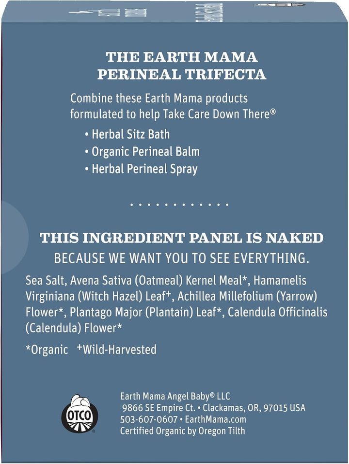 Herbal Sitz Bath | Pregnancy & Postpartum Essentials, Soothing Sitz Bath for Hemorrhoids with Witch Hazel, & Calendula, 6-Count