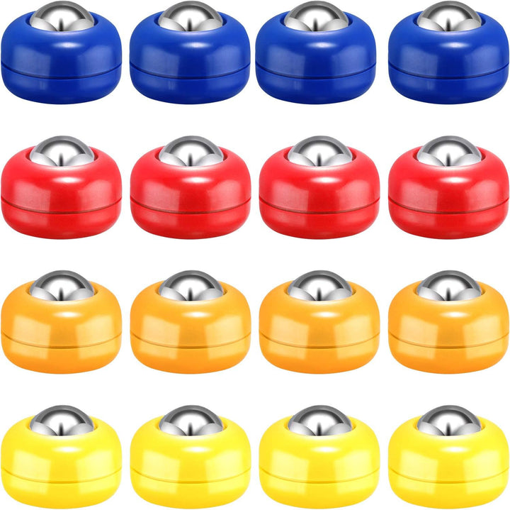 Mini Shuffleboard Replacement Pucks Tabletop Equipment Rollers Set Shuffleboard Curling Accessories