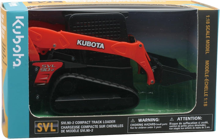 Mini Chargeuse Kubota SVL90 1/18° -33173 SS Toy, Multi-Coloured
