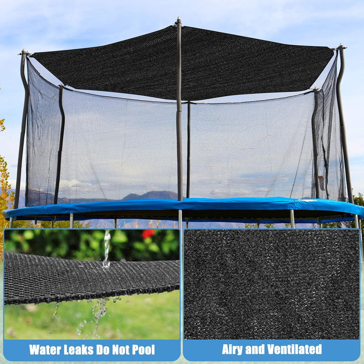 Trampoline Top Shade Cover, Thickened 14Ft Soft Outdoor Trampoline Sun Protection Cover