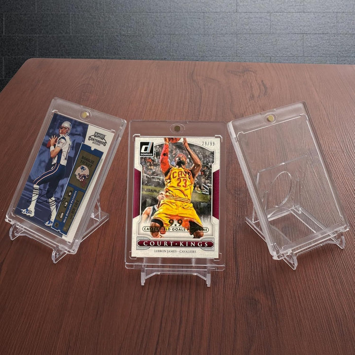 Magnetic Trading Card Holders with Adjustable Display Stand