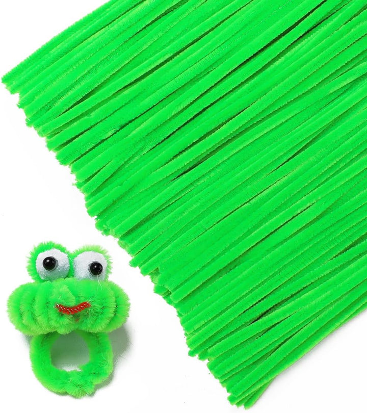200Pcs Multicolor Pipe Cleaners, 20 Colors Chenille Stems for DIY Crafts & Art Projects, Includes Beginner'S Manual (12Inch X 6Mm)